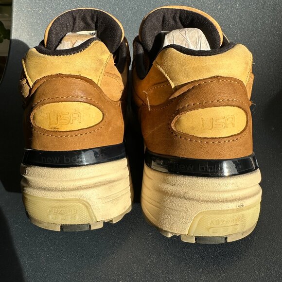 NEW BALANCE 992 M992LX WHEAT MADE IN USA Size 11.5 - Picture 5 of 10